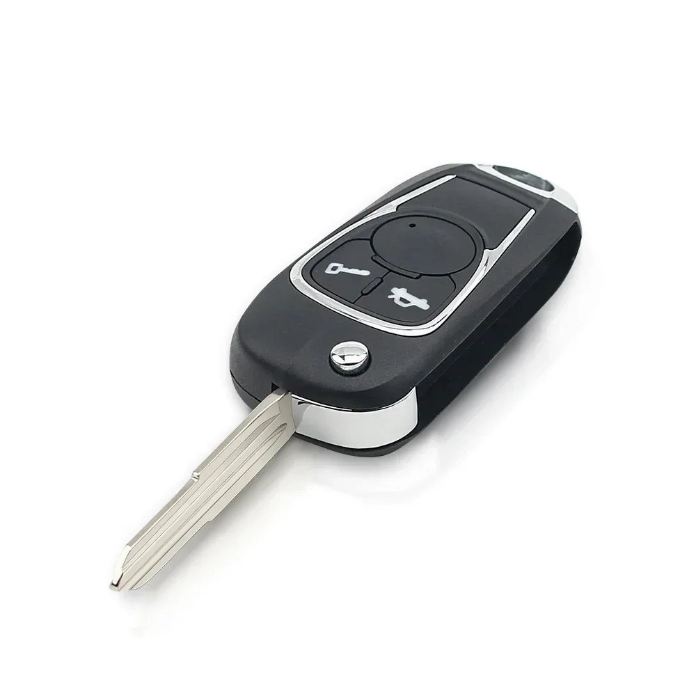 Фото KEYYOU 1 шт. новый чехол для ключа автомобиля для Chevrolet Aveo Lova Epica Sail, чехол для дистанционного ключа автомобиля, модифицированный корпус ключа Flid, левый/правый левый №4