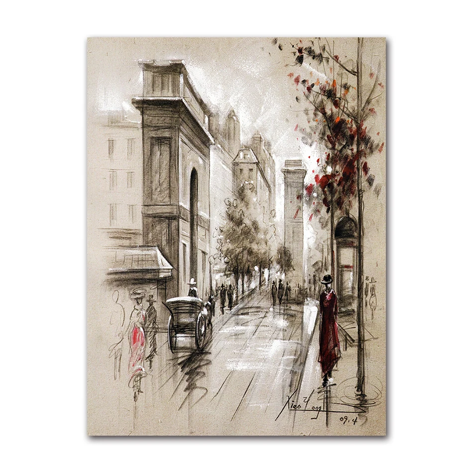 

Абстрактные картины AliPaint для гостиной