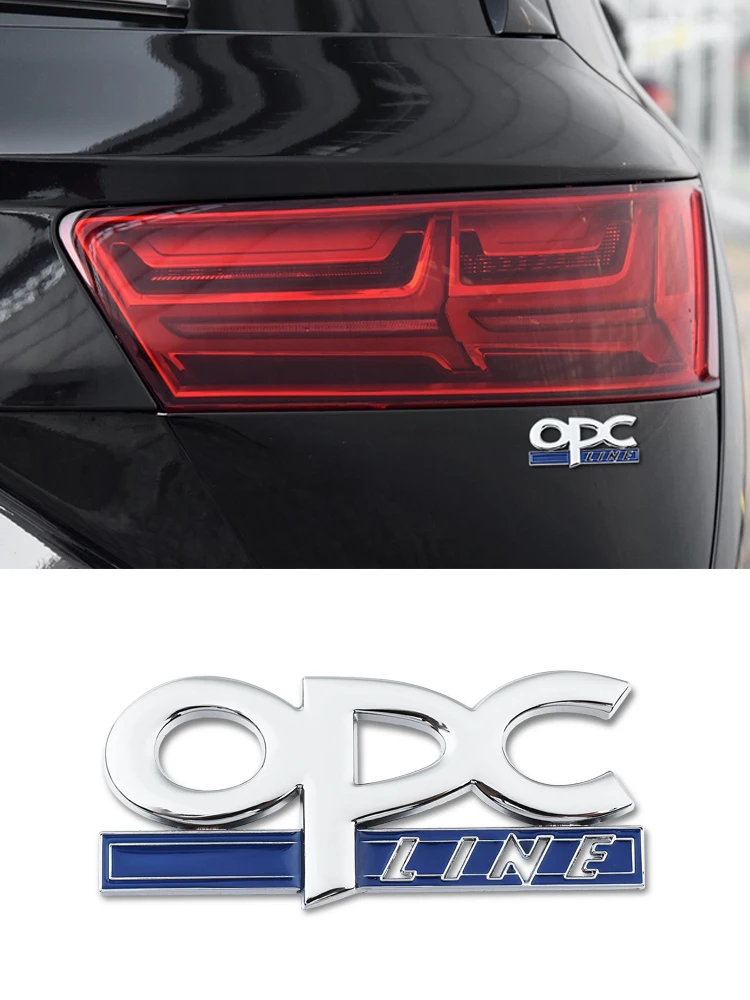 Металлический значок с 3D логотипом OPC Line 1 шт. наклейки декоративные аксессуары