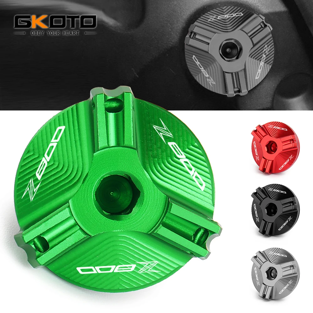 

For Kawasaki Z800 Z 800 2013 20104 2015 2016 Motorcycle CNC Aluminum Oil Filter Cup Engine Plug Cover M20*2.5