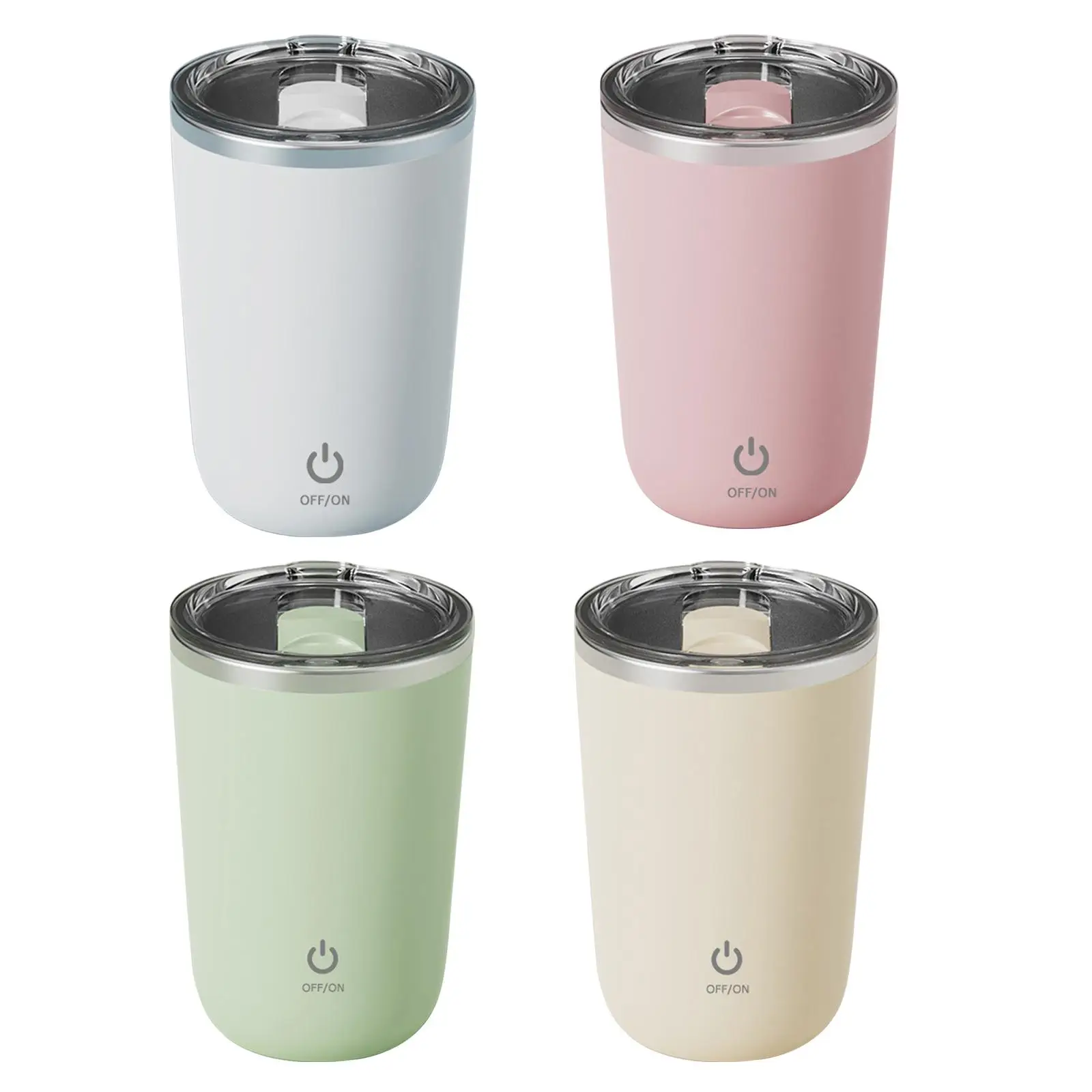 

Автоматическая самомагнитная кружка для перемешивания, вращающаяся кружка для кофе, молока, порошка, слизь Mulicolour, температурная разница дл...