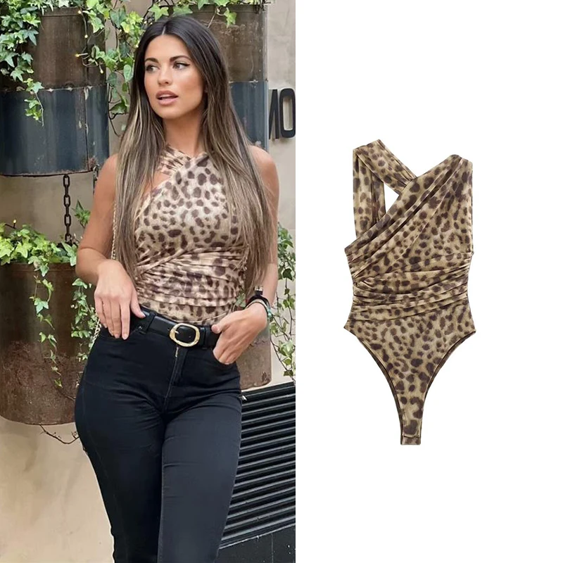 Лето 2024 Женские Эластичные Боди Элегантный Повседневный Облегающий Топ С