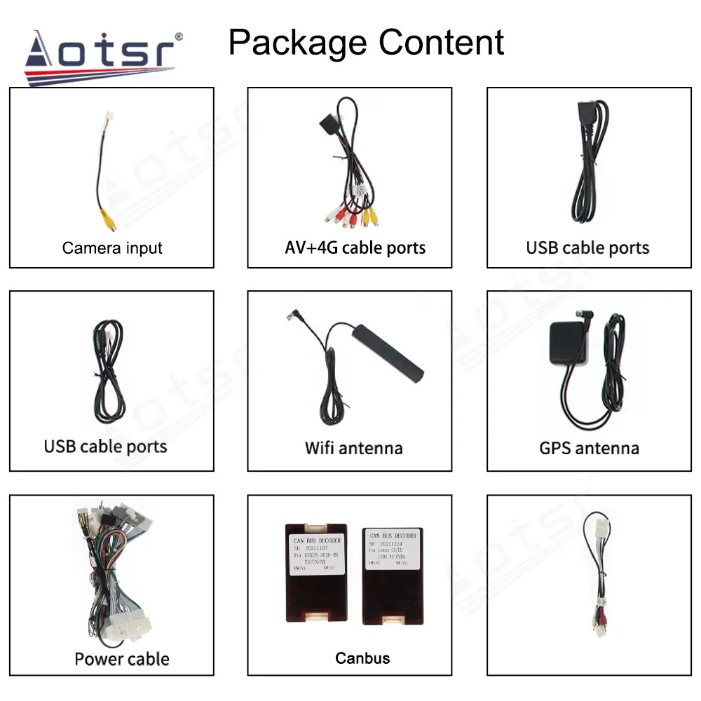 Для Lexus RX RX200 RX350 RX450 2016-2021 Автомобильный мультимедийный плеер GPS-навигация Радио