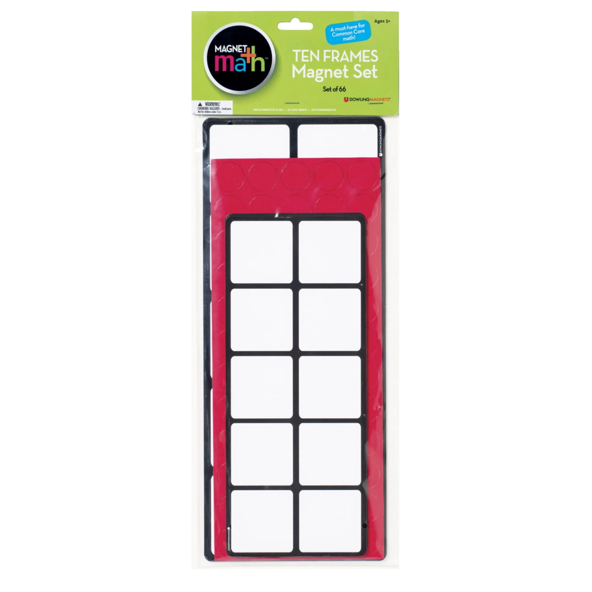 

Ten Frames Magnet Math Set