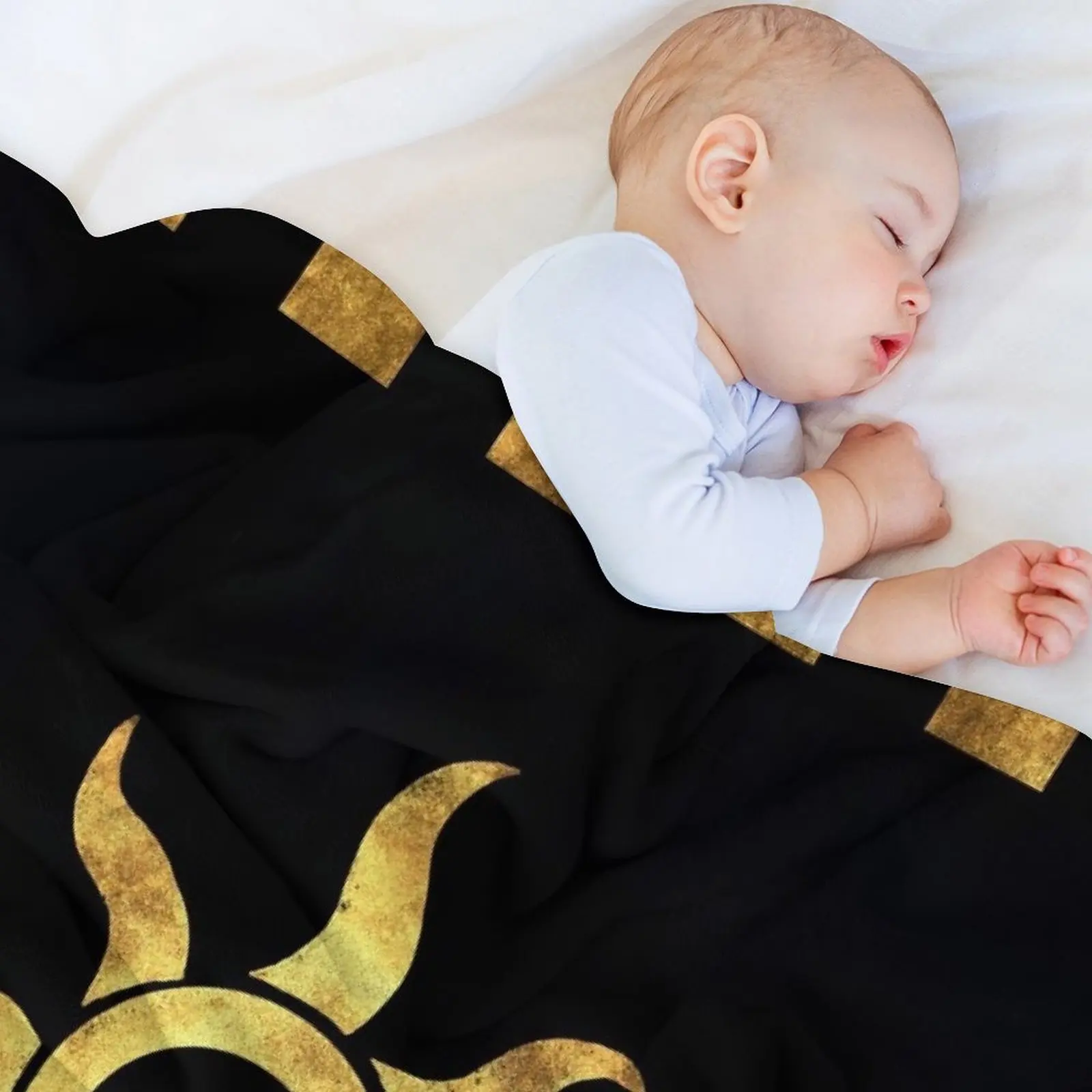 Мягкое искусственное одеяло Nilfgaard с эмблемой