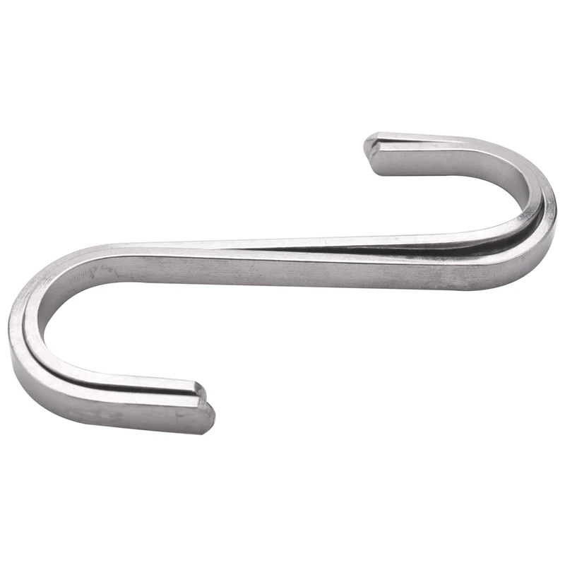 Set Of 10 S Stainless Steel Suspension Hooks For Kitchen Cookware Or Butcher Meat