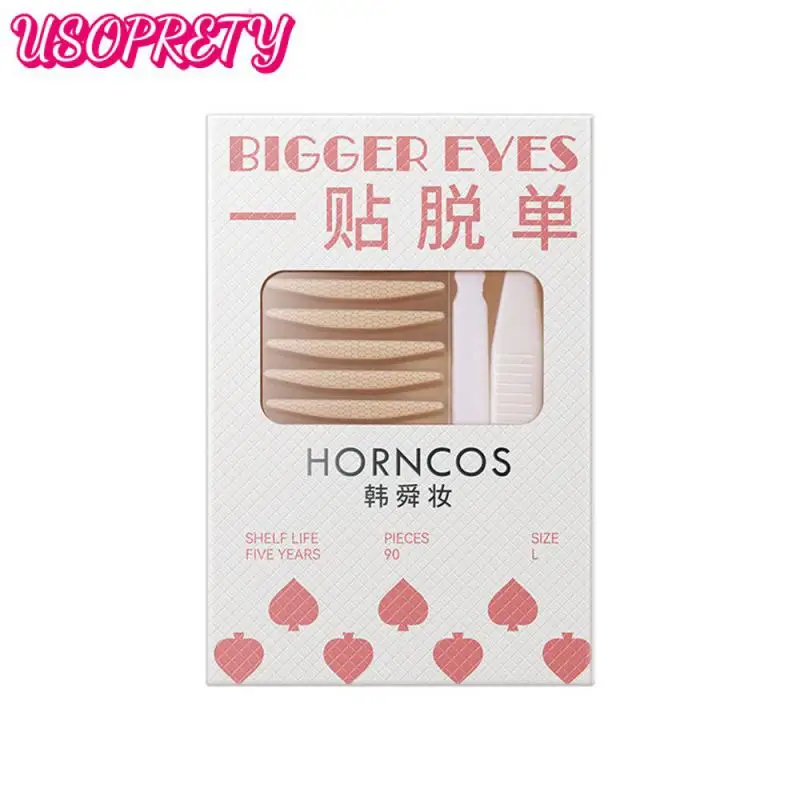 

Natural Skin Color Eye Lift Strips Strong Viscosity Non-reflective Double Eyelid Stickers Invisible Without Trace Eyelid Tape