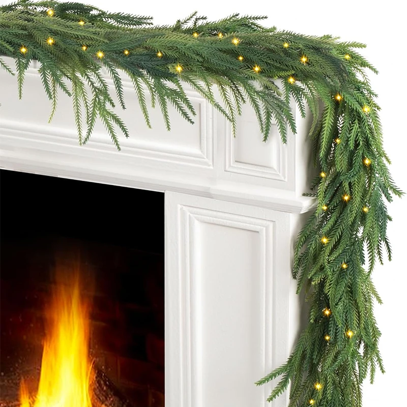 

Искусственная сосновая гирлянда Norfolk 6/9 футов