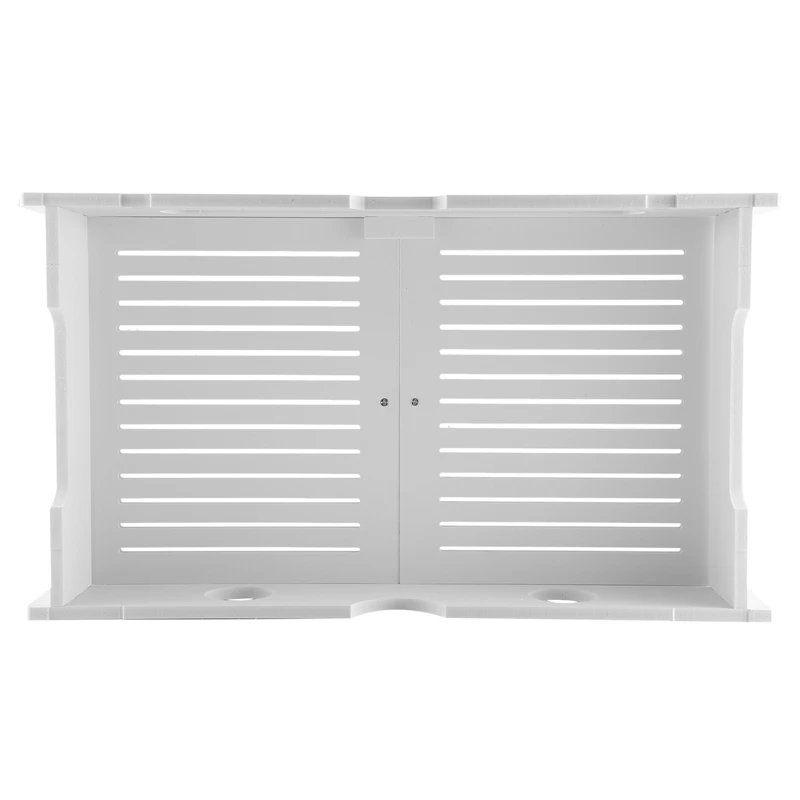

Wireless Wifi Router Storage Boxes Wooden Box Cable Power Plus Wire Bracket Wall Hanging Plug Board Shelf