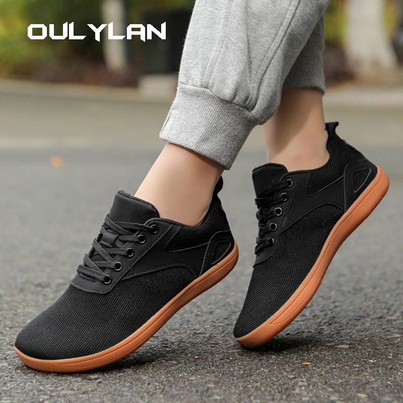 Дышащие классические кроссовки для мужчин удобная сетчатая обувь без шнуровки