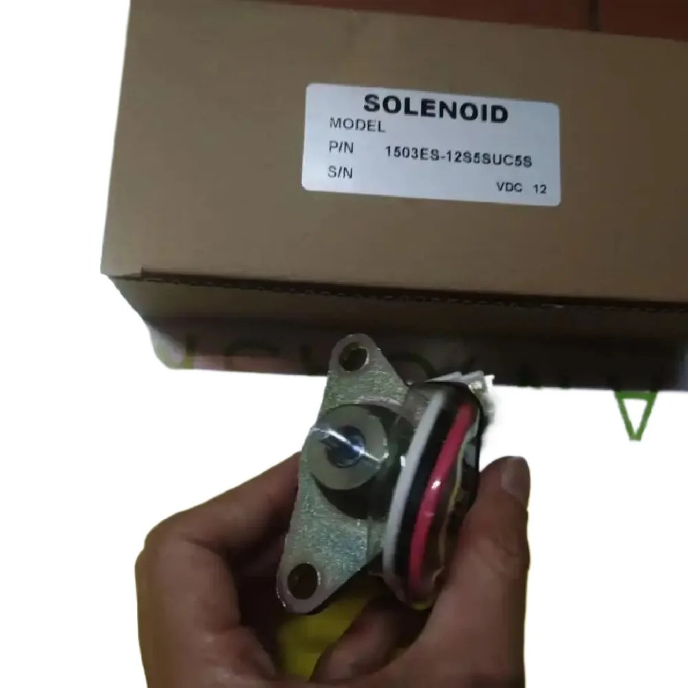 Детали двигателя для Fit Yanmar 12 В фотоэлемент клапан 1503ES ‑ 12S5SUC5S стопорный