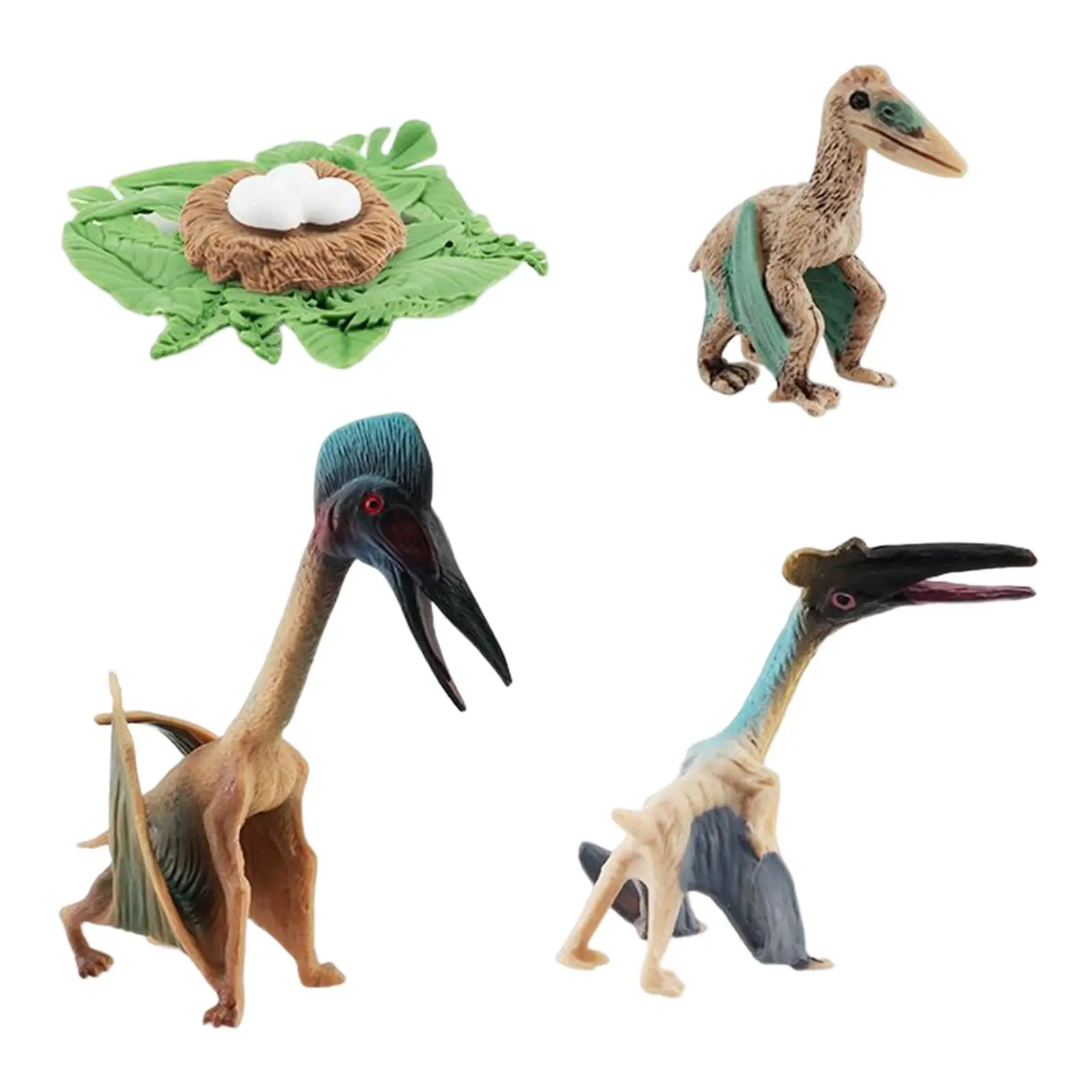 

Lifelike Dinosaur Growth Playset Early Educational Toy for Shelf Decor