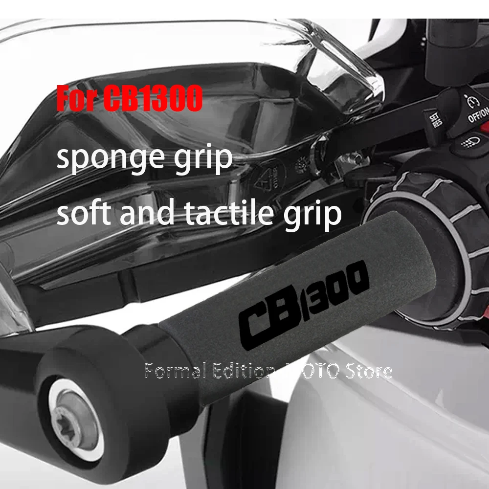 

Handlebar Grips Anti Vibration Motorcycle Grip for Honda CB1300 Accessories Sponge Grip for CB1300