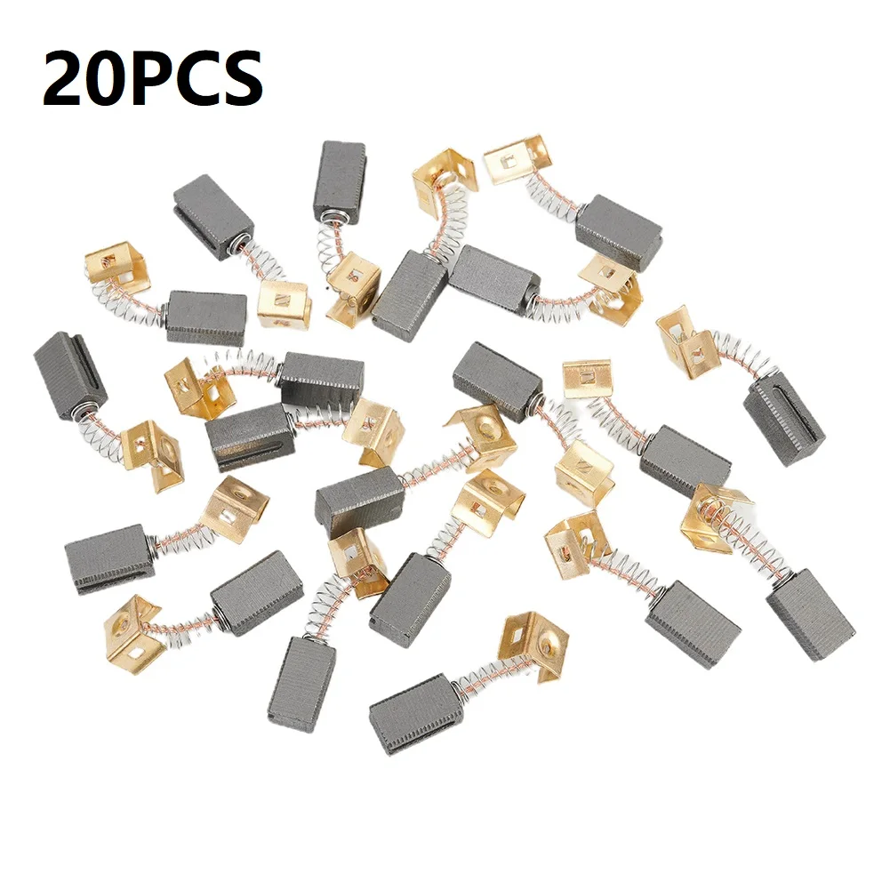 

20pcs Carbon Brushes Replacement For Angle Grinders CD105 CD110 KG915 KG725 AST6 Electric Drills Power Tool Accessories