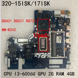 Used for Lenovo 320-15ISK/V320-17ISK Laptop Motherboard mainboard CPU I3-6006 GPU 2GB RAM 4GB FRU 5B20N86792