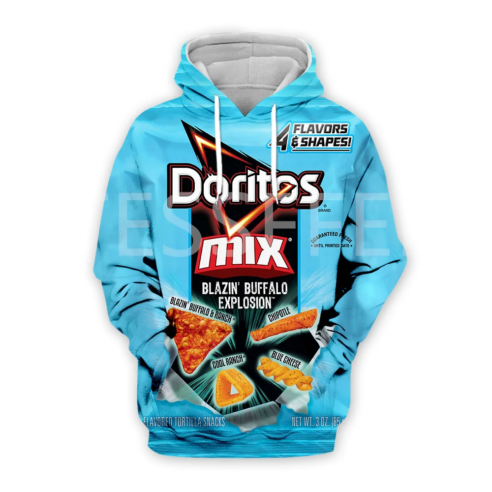 Newest Foods Potato Chips Candy Sauce Chocolate Snacks 3DPrint Harajuku Pullover Streetwear Unisex Casual Funny Jacket Hoodies 0
Newest Foods Potato Chips Candy Sauce Chocolate Snacks 3DPrint Harajuku Pullover Streetwear Unisex Casual Funny Jacket Hoodies 0