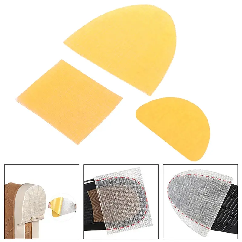 

1Pair Thickened Anti Slip Tape Self Adhesive Shoe Ground Grips For Shoes Sole Protection Stickers 3Sizes