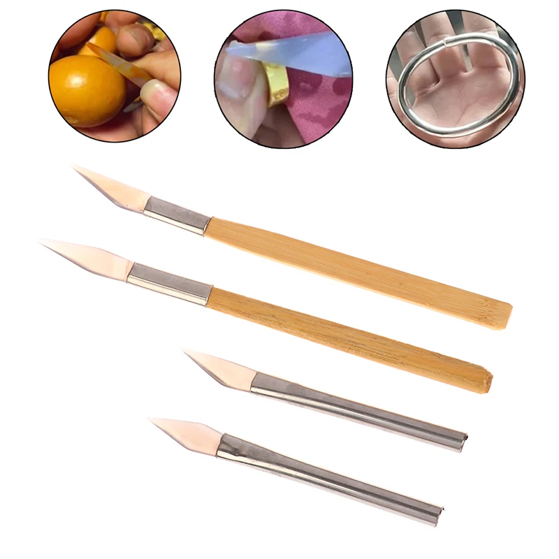 

Knife Tipped Agate Burnisher Burnishing Polishing Jewelry Making Craft Tool For Gold And Silver Jewelry Polishing Tools