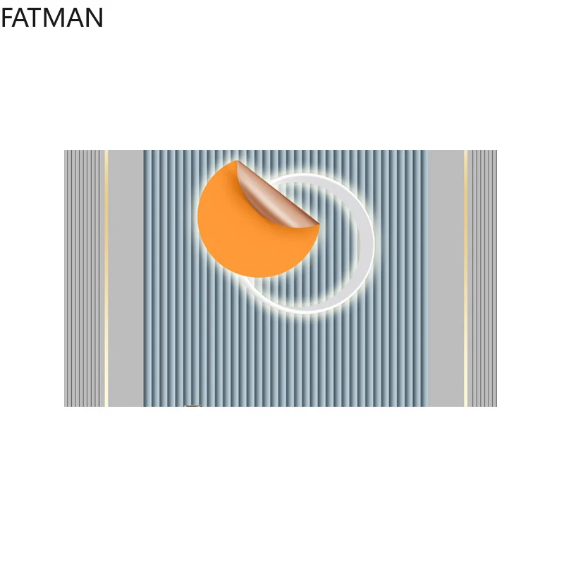 Фото Современный фон для телевизора FATMAN на заказ, настенная бумажная простая 3D геометрическая решетка для гостиной, настенное покрытие для дива... №5