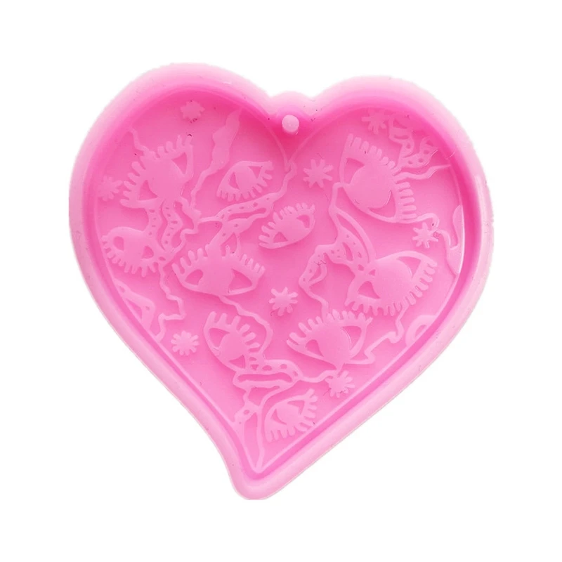 

Силиконовая эпоксидная форма в форме сердца для брелока