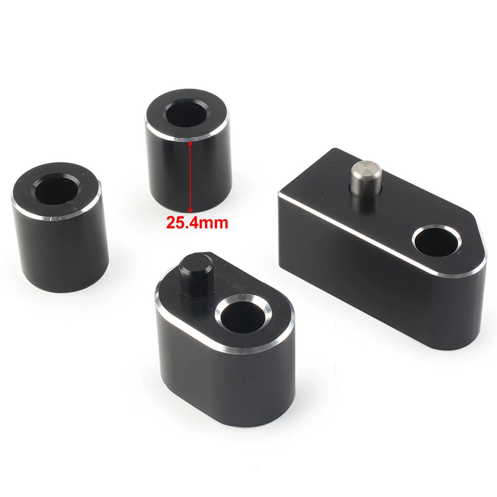 Комплект удлинителя проставки для пола водителя мотоцикла 1 дюйм Harley Davidson Touring Road