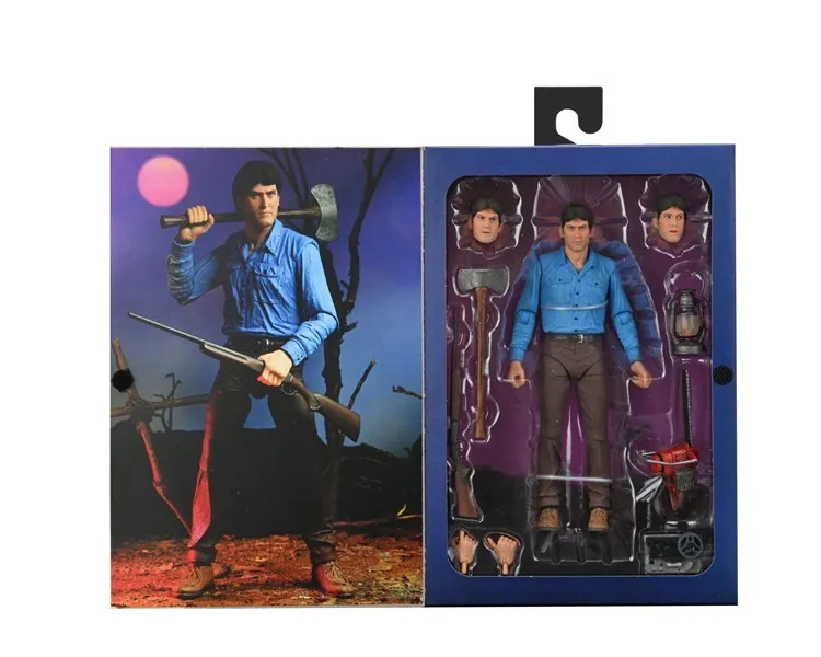 NECA 41971 Evil dead 40th anniversary Ashe 7 &quotAction figure |