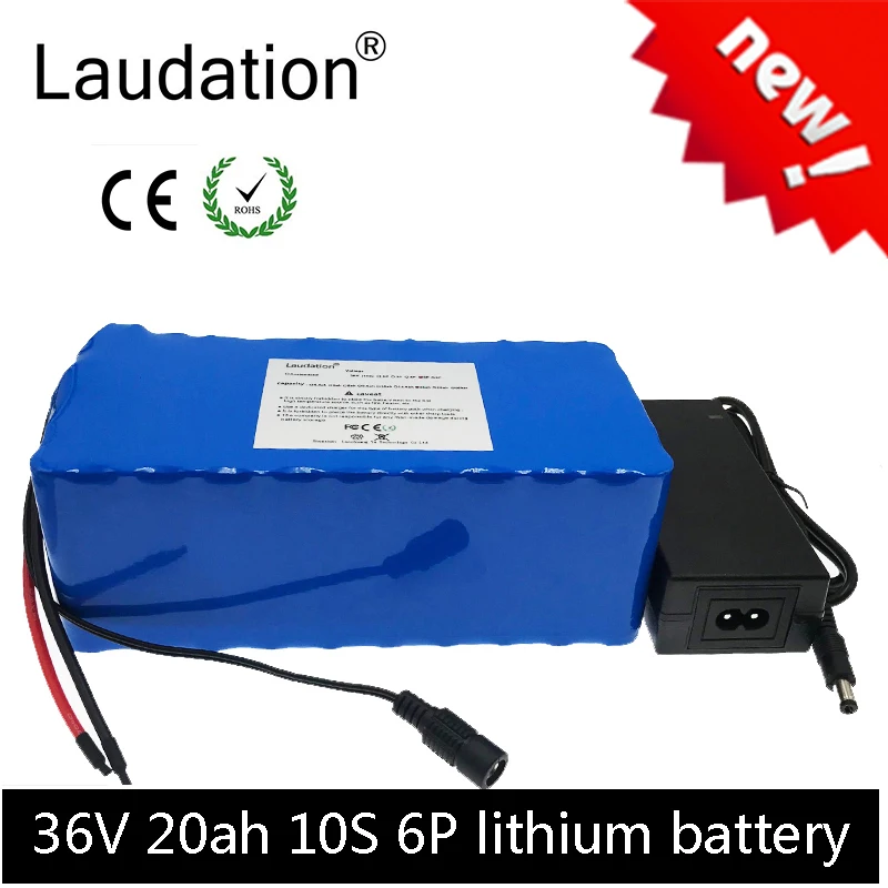 

36V 20ah Lithium Battery 10S6P 18650 Pack With 25A BMS Used For Electric Bicycles, Scooters, Scooters With Motors Less Than 750W