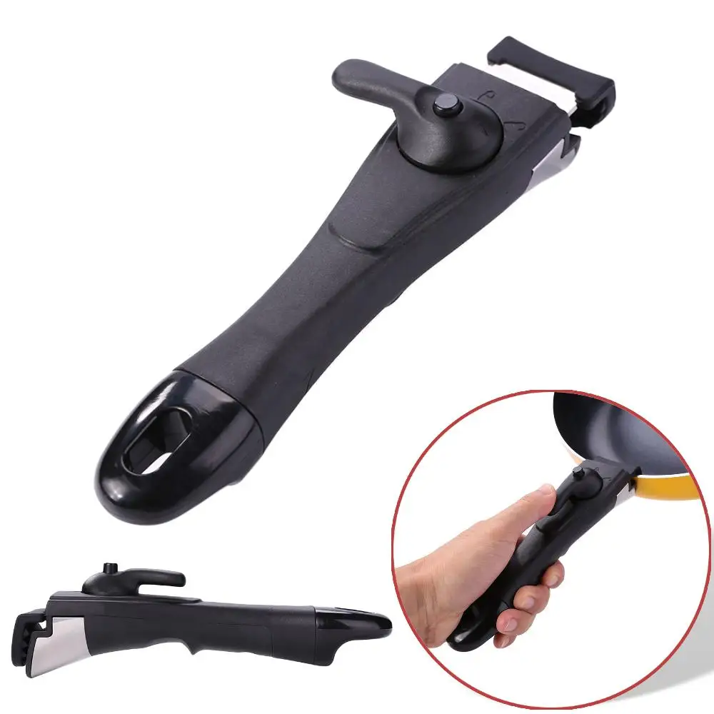 

Clip Kitchen Dismountable Frying Removable Pot Handle Pan Outdoor Clamp Tools For Handle Detachable Pan Tableware Grip