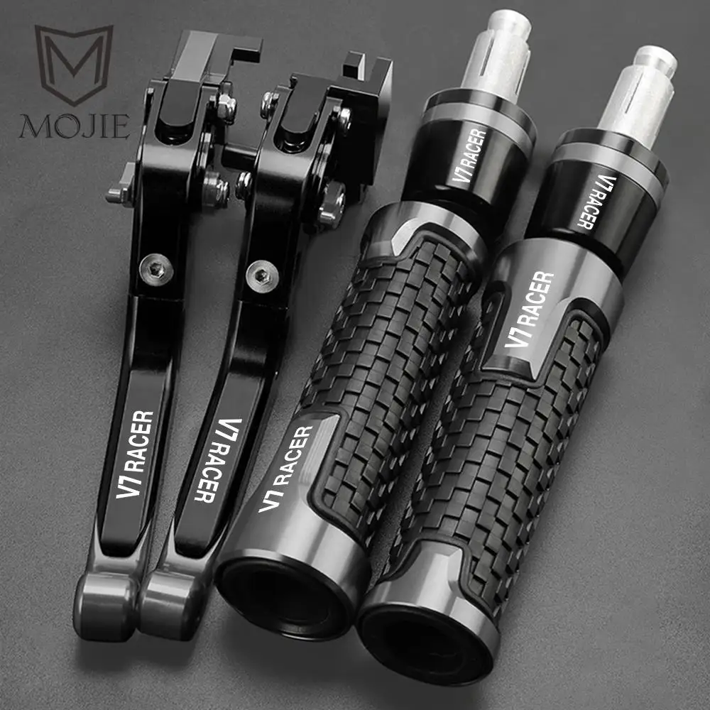 

Motorcycle For MOTO GUZZI V7RaceR V7 RaceR 2011-2015 2014 2013 2012 Adjustable Brake Clutch Levers Handlebar Handle Grip Ends
