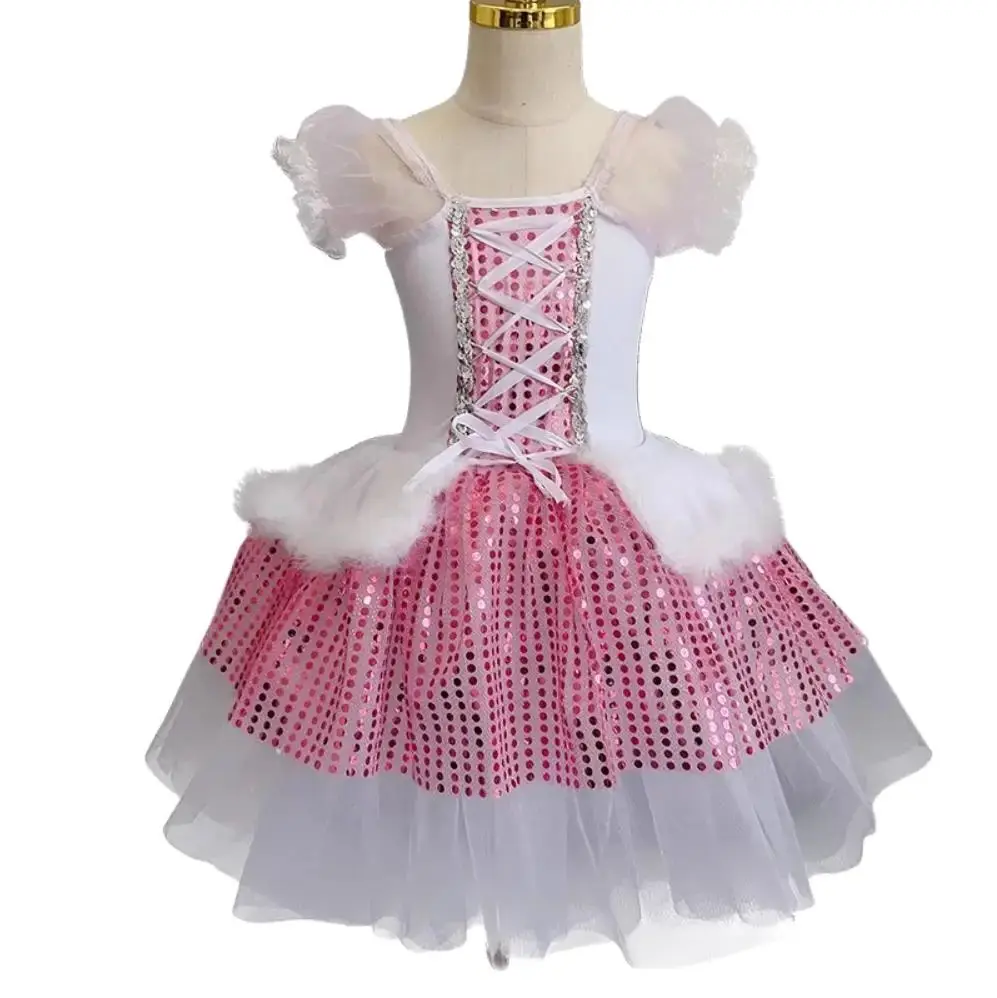 Детские романтические костюмы балерины для девочек