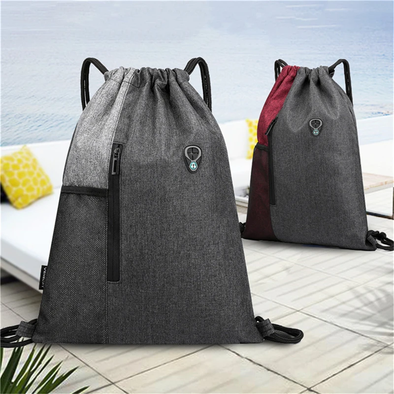 

Running Fitness Folding Backpack Large Capacity Bundle Pocket Drawstring Bag Sports Portable Backpack Outdoor Accessories