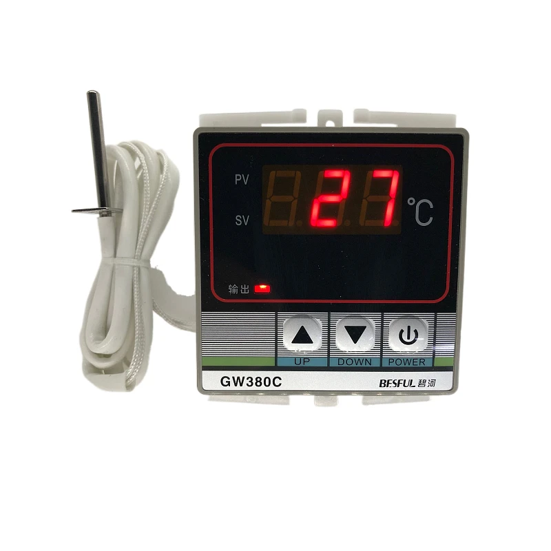 GW380C Electrical BESFUL контроллер высокой температуры 400 ° C, регулятор температуры