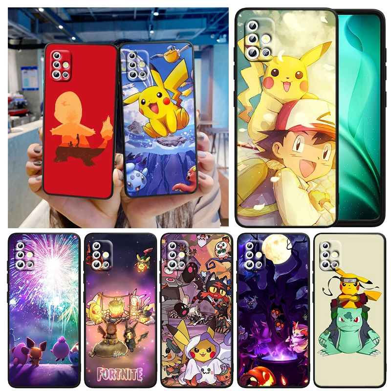 

Popular Pokemon Pikachu For Samsung A73 A53 A33 A03S A22 A72 A52 A32 A02 S A12 A42 A51 A91 A81 A71 A41 A32 A21 Phone Case