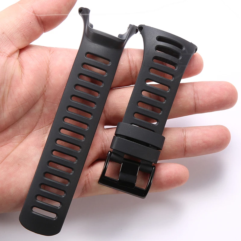 Rubber Strap Suitable For Suunto Ambit 2 2S 2R Ambit3 3S 3R Peak Outdoor Sports Waterproof Silicone Replacement Watch Band