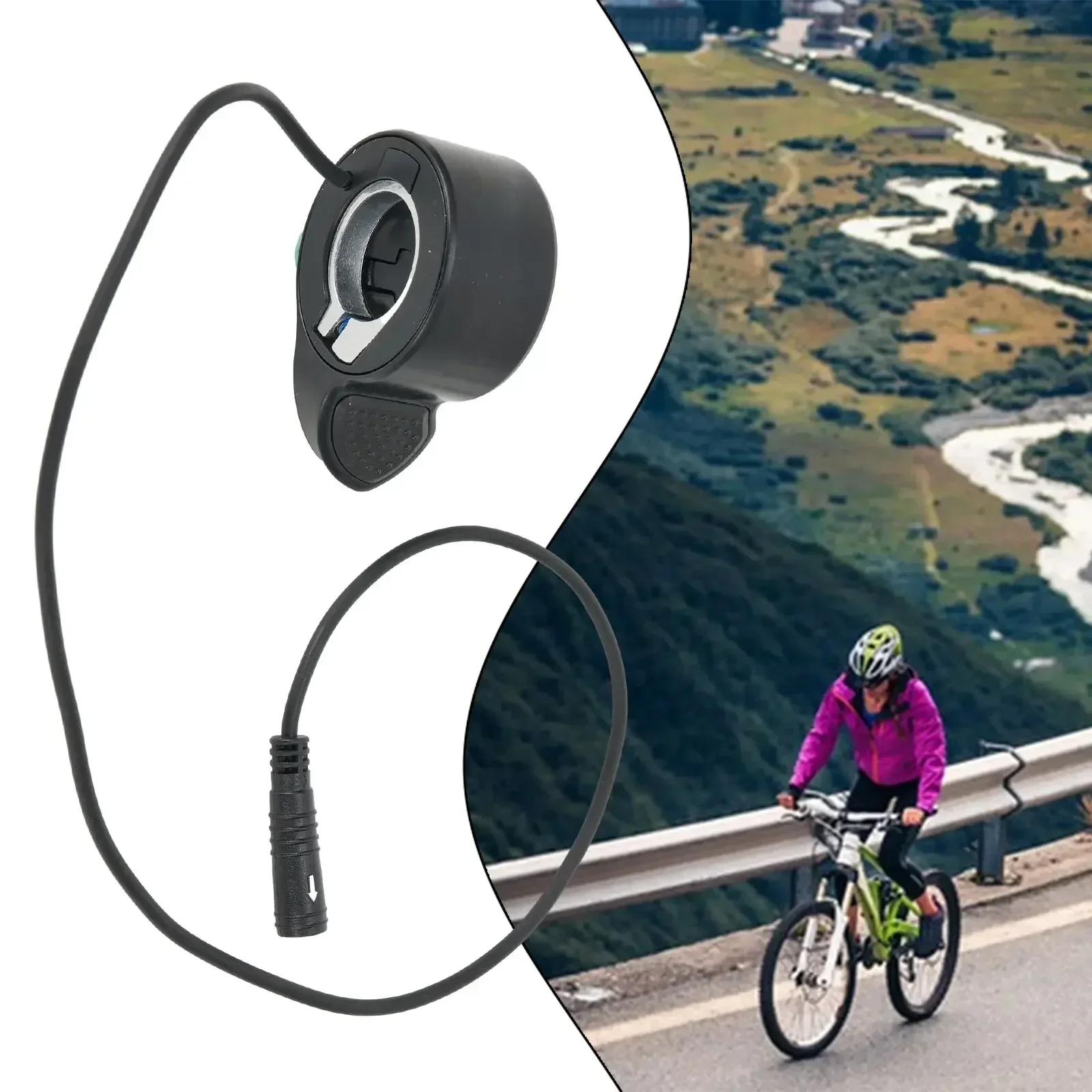 1 шт. дроссельная заслонка для большого пальца 36/48 В электровелосипеда Bafang 01 02 HD M400