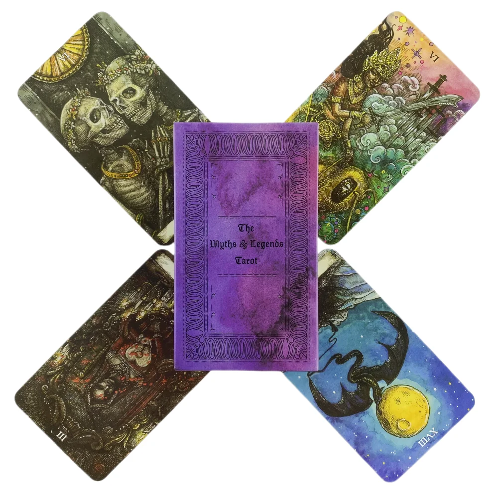 

The Myth Legend Tarot Cards A 78 Deck Oracle English Visions Divination Edition Borad Playing Games
