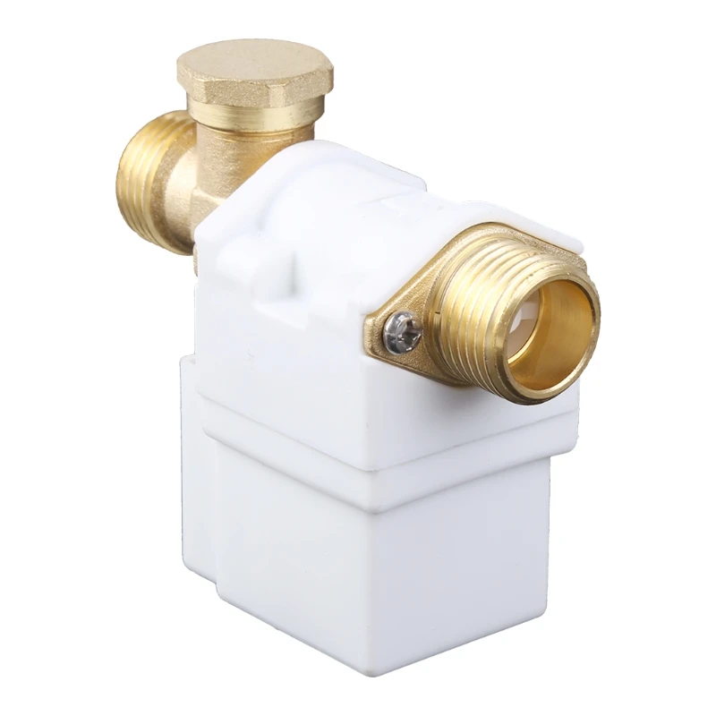 

1/2" Electric Solenoid Valve AC 220V Water Flow Pulse Electromagnetic Valve Accessory for Automatic Switch Control