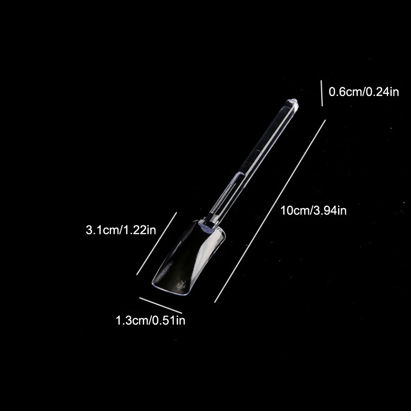 50 шт./лот прозрачные советы для дизайна ногтей подставка лака тренировочные