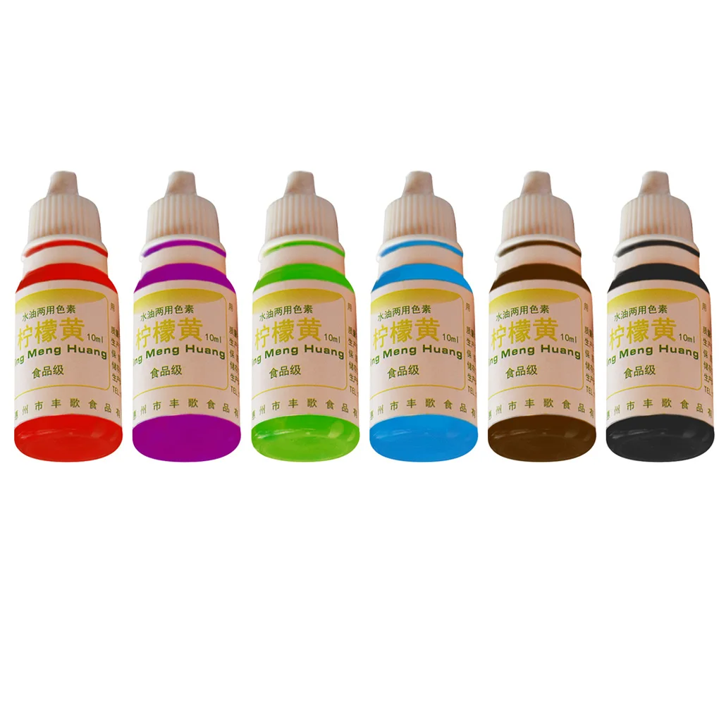 

1Pc 12 Colors 10ML Macaron Ice Cream Cake Food Coloring Ingredients Cake Fondant Baking Cake Edible Color Pigment Tools Dropship