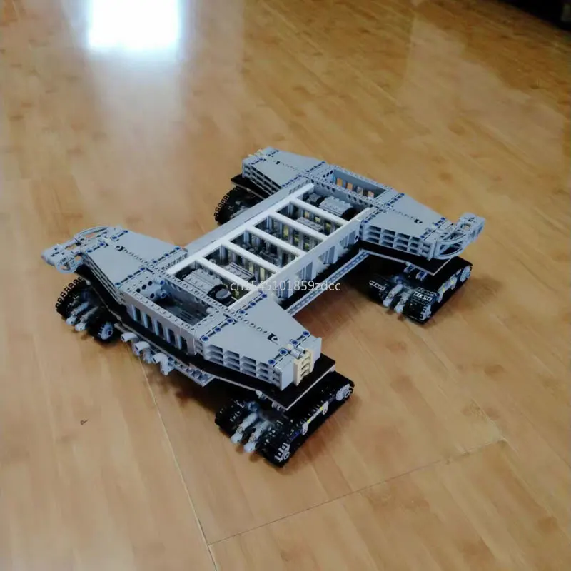Фото Высокотехнологичный космический шаттлер MOC, транспортер, пусковая платформа, набор строительных блоков, ракетка, самолет, модель, игрушки, д... №5