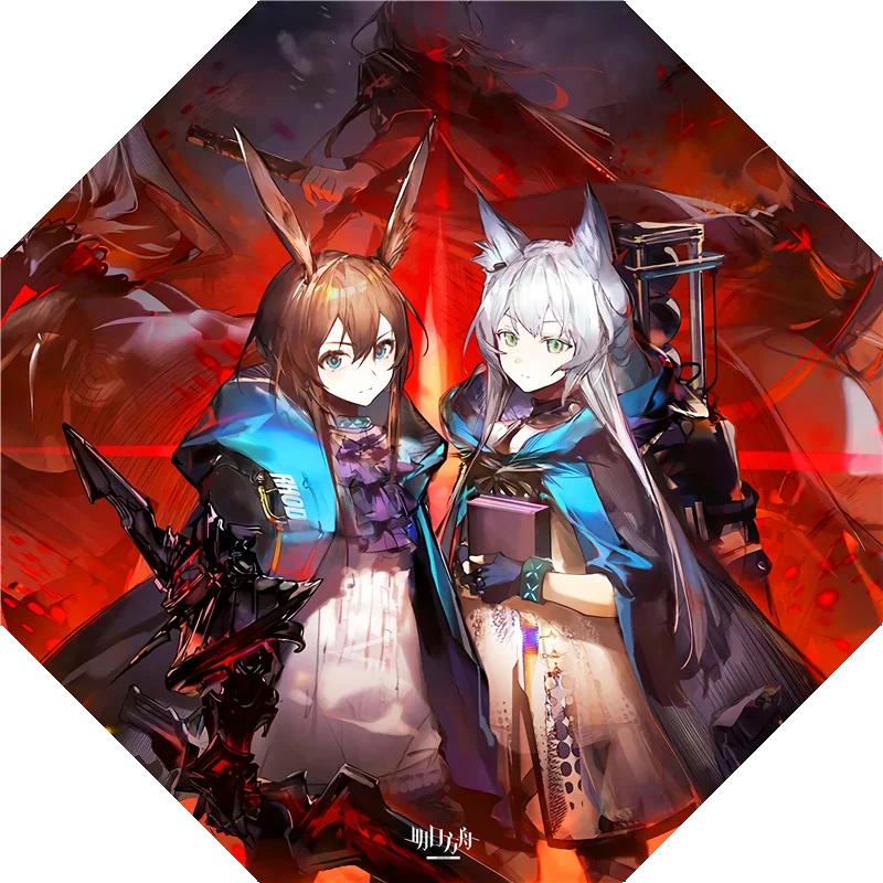 

Зонтик складной Женский, маленький легкий, с рисунком героев аниме