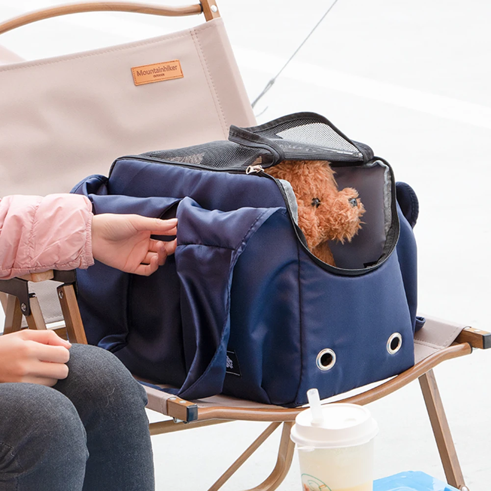 

Portable Casual Travel Shoulder Kitten Puppy Carrying Bag Waterproof Foldable Outdoor Pet Cat Dog Carrier Handbag