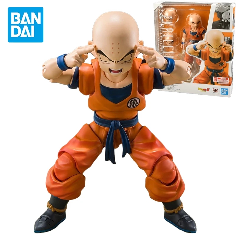 

Bandai S.H. Фигуртс супер герой Драконий жемчуг куриририн шарнирная экшн-фигурка Аниме периферийные игрушки подарки украшения коллекционные пр...