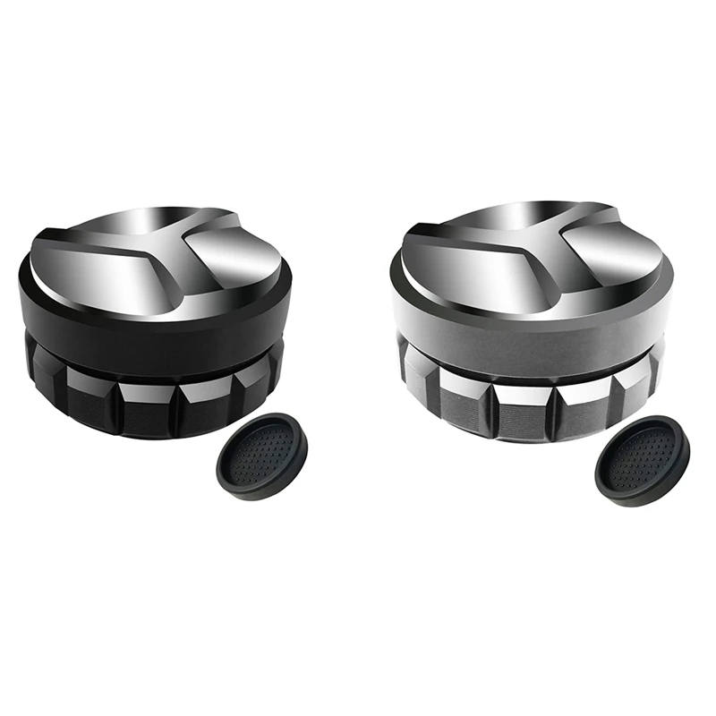 

58Mm Coffee Distributor,Espresso Distribution Tool/Leveler With Silicone Tamper Mat,Portafilter Adjustable Depth