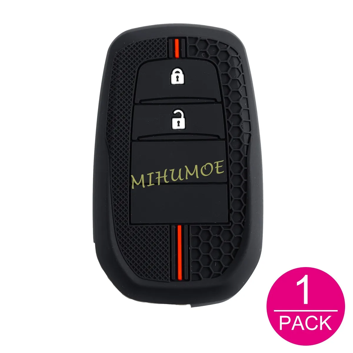 

2B силиконовый чехол для ключей от автомобиля, цепочка для Toyota Corolla Hatchback Cross Yaris Cross Prius Hilux Land Cruiser LC200 LC250 LC300