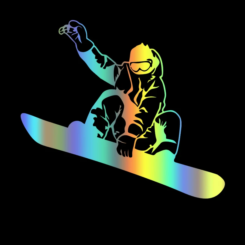 

LYKX различные размеры, автомобильная наклейка, сноуборд, автомобильная наклейка, водонепроницаемые наклейки на автомобиль, бампер, заднее окно, виниловая высечка