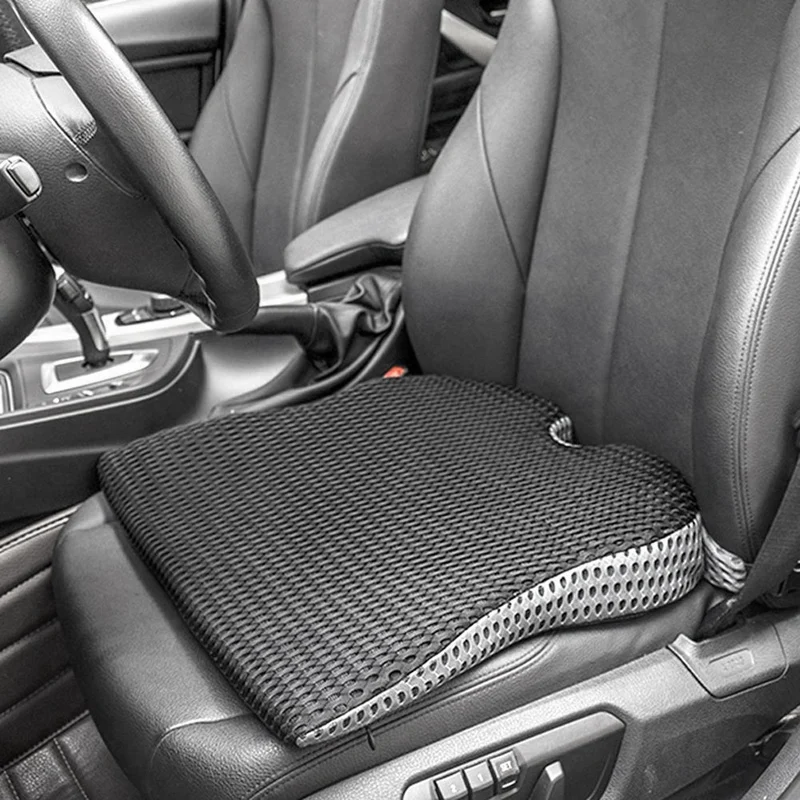 

2X Car Truck Wedge Seat Cushion for Pressure Relief Pain Relief Butt Cushion Orthopedic Ergonomic Support Memory Foam