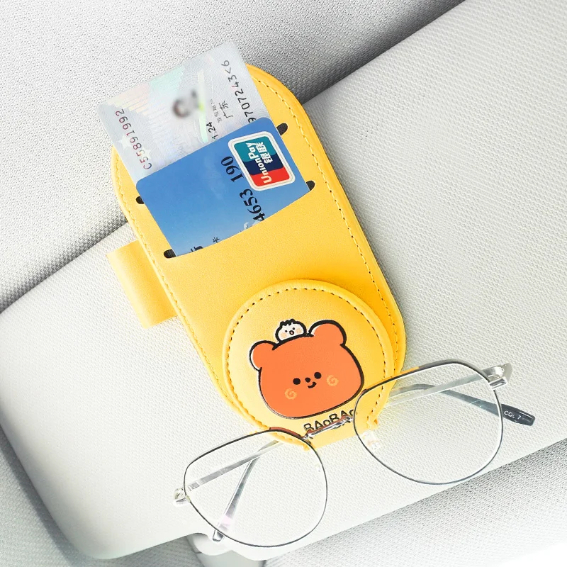 

Car Eyeglass Holder Glasses Storage Clip For Audi Bmw Auto Interior Organize Accessories Car Sunglasses Holder