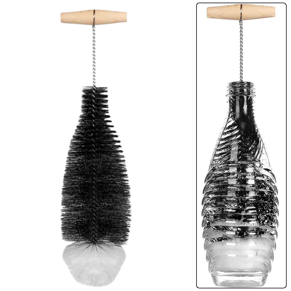 

Bottle Brush 35*9cm Soda Bottle Cleaning Glass Bottle Brush Cleaning Brush Pig Hair Bubble Bottle Brushes Cleaning Tools