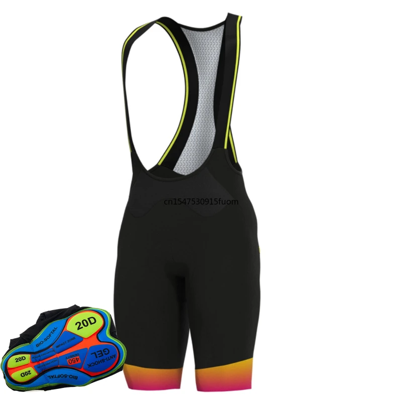 

2023 Bicyclec Cycling Pants Bike Shorts Team Men Summer Cycling Bib Shorts 20D GEL Breathable Sport Mountain